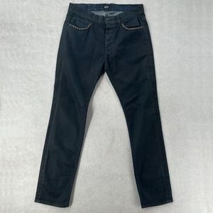 Hudson Dandy Slouchy Straight Men’s Button Fly Denim Jeans‎ Size 32X34